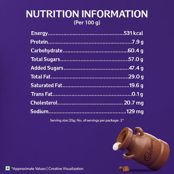61S7wXaQN6L._SL1100_ Cadbury Dairy Milk Maha Pack Chocolate Bar, 46 g (Pack of 15)