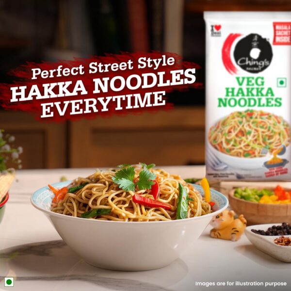 61W6mS5UzeL._SL1000_ Ching's Just Soak Veg Hakka Noodles 140gm (Pack of 5)