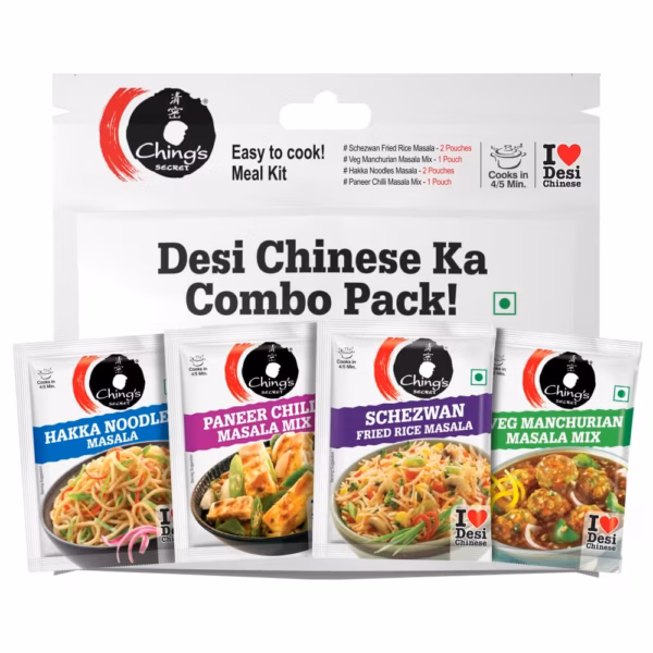 Ching's Secret Desi Chinese ka Combo Pack (PACK OF 6) 120g