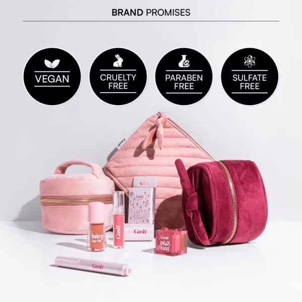 61fZw0ApjAL._SL1081_ Gush Beauty Lip Service Gift Set, 3-in-1 Glaze Oil Gloss Hydrating | 1 Kit