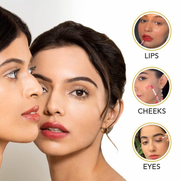61j+4BiSnyL._SL1080_ RAS Luxury Oils Hydrating 4-in-1 Super Plump Lip Oil Gloss, Balm, Plumper & Gloss with SPF 20 | Enriched with Natural Oils, Peptides & Hyaluronic Acid - Raspberry Glow