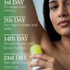 Phitku Crystal Roll On with Aloe Vera | Natural Alum | Brightens Dark Underarms, Kills Bacteria | Fragrance-Free & Alcohol Free | Men & Women | 100g
