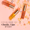 RAS Luxury Oils Tinted Lip Balm Gift Set For Women | 6 Mini Shades for Luscious Lips & Cheeks | Nourishing Formula with Shea Butter & Jojoba Oil