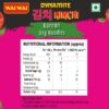 Wai Wai Dynamite Kimchi Korean Veg Instant Noodles, Spicy Korean Flavour, Pack of 4, 400 grams