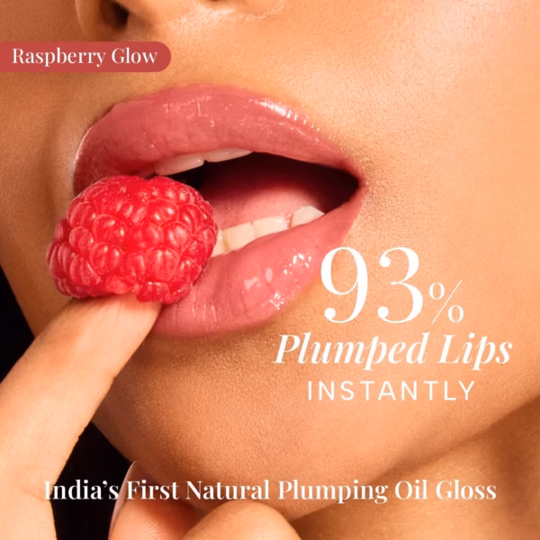 71AkzmnoPwL._SL1080_ RAS Luxury Oils Hydrating 4-in-1 Super Plump Lip Oil Gloss, Balm, Plumper & Gloss with SPF 20 | Enriched with Natural Oils, Peptides & Hyaluronic Acid - Raspberry Glow