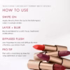 71PU36J4fnL._SL1500_ HYUE Velvette Kiss Gift Set - In Crimson | 12.6 gm | Feather Light & Powder Matte Finish | Long-Wear Intense Color | With Jojoba, Almond & Gooseberry Extracts | Smudge-Proof & Travel-Friendly