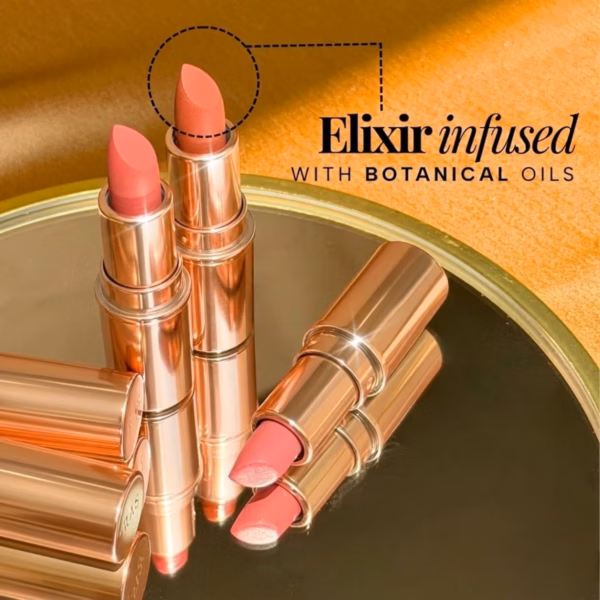 71aQT+LCnjL._SL1500_ RAS Luxury Oils Lumiere Satin Matte Mini Lipstick Set of 3 for women | Long Lasting Hydrating Satin Matte Lipsticks | Creamy Pigmented Mini Lipstick Trio | Travel Size Lipstick Set for women | Lightweight Lipstick