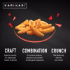 71g9xVZ7rXL._SL1500_ Kari Kari Chilli Garlic Rice Cracker & Peanut Mix | Crunchy Japanese Snacks | Roasted, Non-Fried Healthy | 100% Vegetarian | Party (56g x Pack of 4)