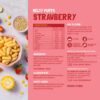 Slurrp Farm No Salt No Sugar Teething Puffs | Baked Fruit and Vegetable Millet Puffs | Carrot, Strawberry & Banana, Mango | Pack of 9
