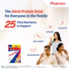 816zF6znQWL._SL1500_ Protinex Creamy Vanilla, 1 Kg | Get 40% daily protein requirement for strong muscles when prepared with 200ml milk | High Protein | Zero Added Sugar | Nutritional Drink for Men and Women