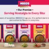HOCCO Combo Pack of 5 (Chana Masala (300g), Mumbai Bhaji (300g), Dal Makhani (300 g), Smoked Paneer (300 g), & Moong Dal Halwa (250 g) | Just Heat & Eat | No Added Preservative & Colours | Meal Ready in 5 Mins | Serves 2
