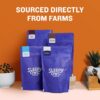 61AOGa9hI0L._SL1080_ Sleepy Owl Ground Coffee Bag For French Press Sampler Pack | 50G X 4 Flavours - Dark Roast, Original Medium Roast, French Vanilla & Hazelnut | Coarse Grind | Directly Sourced From Chikmagalur