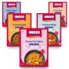 HOCCO Combo Pack of 5 (Chana Masala (300g), Mumbai Bhaji (300g), Dal Makhani (300 g), Smoked Paneer (300 g), & Moong Dal Halwa (250 g) | Just Heat & Eat | No Added Preservative & Colours | Meal Ready in 5 Mins | Serves 2