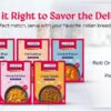 HOCCO Combo Pack of 5 (Chana Masala (300g), Mumbai Bhaji (300g), Dal Makhani (300 g), Smoked Paneer (300 g), & Moong Dal Halwa (250 g) | Just Heat & Eat | No Added Preservative & Colours | Meal Ready in 5 Mins | Serves 2