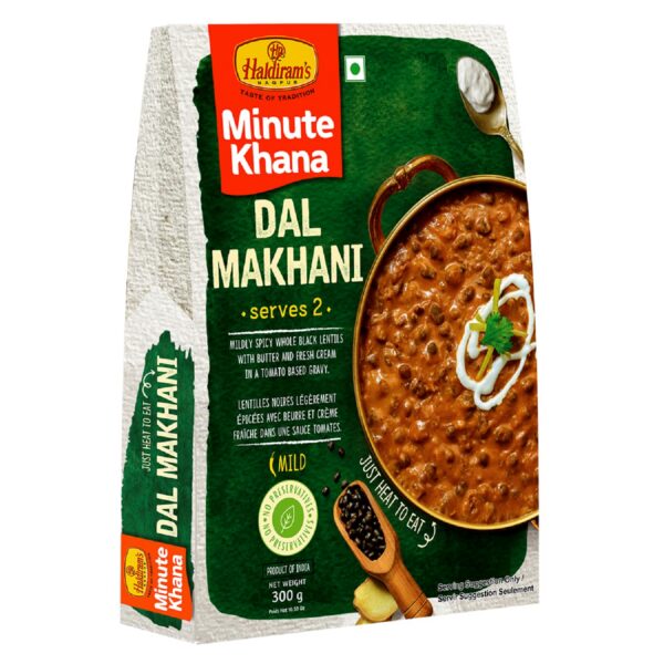 713Uq0KSguL._SL1500_ Haldiram's Ready-to-Eat Dal Makhani (300 g x 4, Pack of 4) | Authentic Indian Cuisine | Premium Microwaveable Meal | Convenient & Delicious | Perfect for Quick Meals & Gifting